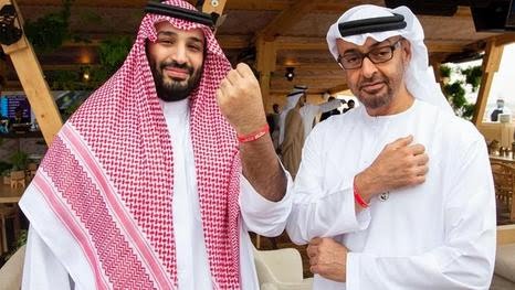 محمد بن زايد و محمد بن سلمان