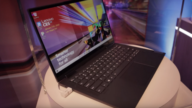 Lenovo تعرض رسميا أول حاسب محمول لشبكات 5G